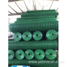 green pvc coated welded wire